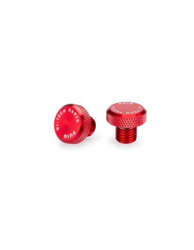 puig tappo a vite per foro specchietto m10/125 colore rosso