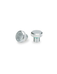 Bouchon a vis Puig pour trou de retroviseur M10/125 couleur argent