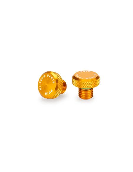 Puig mirror hole screw cap M10/125 gold color