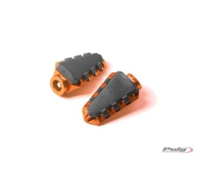 PUIG FOOTPEG TRAIL MODEL COLOR ORANGE - Dimensions: 85x51 mm. Weight: 130 g. - 7319T