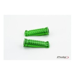 PUIG FOOTPEG R-FIGHTER MODEL COLOR GREEN - Dimensions: 74.5x26 mm. Weight: 90 g. - 9192V