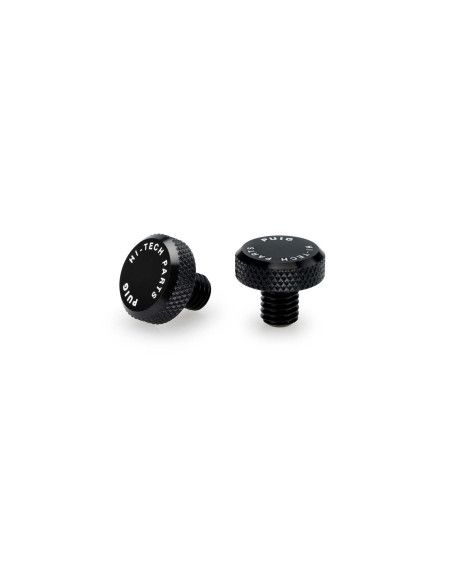 Cache-vis pour trou de retroviseur Puig M8/125 couleur noir