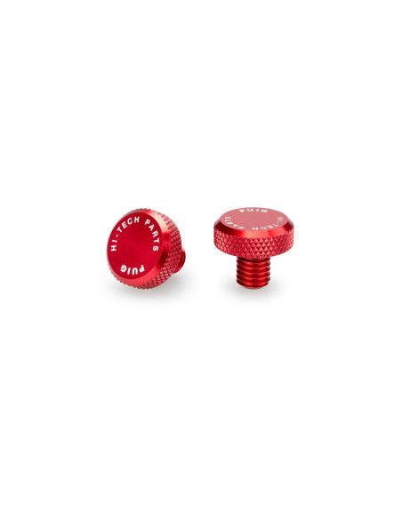 puig tappo a vite per foro specchietto m8/125 colore rosso