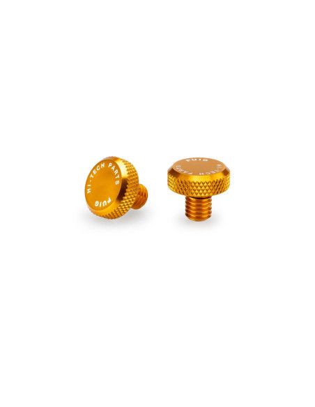 Bouchon a vis pour trou de retroviseur Puig M8/125 couleur or