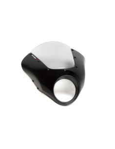 PUIG SEMI-FAIRED SCREEN DARK NIGHT HONDA CMX500 REBEL 17-19 LIGHT SMOKE-21101H