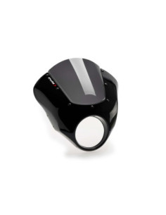 PUIG PARE - BRISE SEMI-CARENE DARK NIGHT HONDA CMX500 REBEL 17-19 FUMEE FONCE