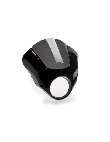 PUIG PARE - BRISE SEMI-CARENE DARK NIGHT HONDA CMX500 REBEL 17-19 FUMEE FONCE | Puig