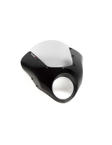 PUIG SEMIFAIRING WINDSCREEN DARK NIGHT FOR HONDA CMX1100 DCT REBEL 21-24 LIGHT SMOKE-21105H | Puig