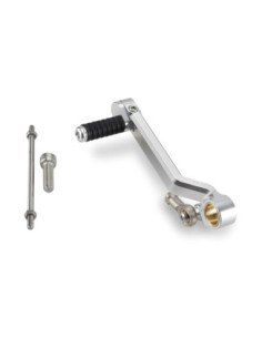 Pedal de embrague ajustable Puig para Suzuki GSX-S1000 22-24, color plata - Accesorios para motocicletas