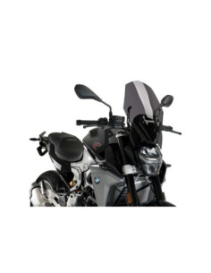 PUIG CUPOLINO NAKED N.G. TOURING-SUPP.OEM PER BMW F900 R 25-26 FUME SCURO