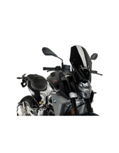 PUIG NAKED NG TOURING SCHEIBENSTUTZE (OEM) FUR BMW F900 R 25-26, SCHWARZ