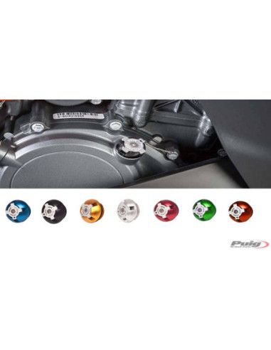 PUIG ENGINE OIL CAPS APRILIA TUONO V4 FACTORY 21-24 | Puig