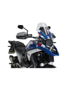 PUIG TOURING WINDSCREEN WITH RADAR FOR BMW R1300 GS TROPHY 23-26 SILKSCREEN PRINTED