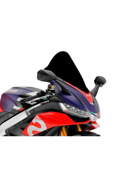 Puig R-Racer Windshield for Aprilia RSV4 1100 Factory 21-24 Black