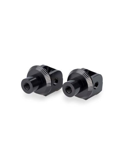 Puig fixed rider rest adapters Aprilia Tuono 457 2025 black