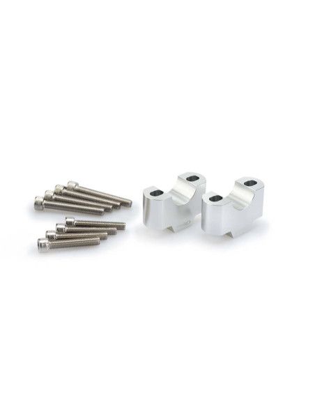 puig risers for kove nk125r 2025 silver-3741p handlebars