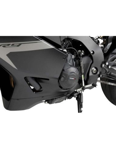 Puig track engine cover protection for Yamaha YZF-R9 2025 black