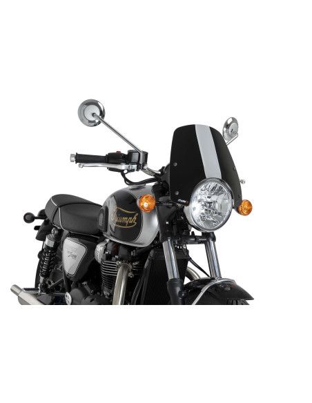 Puig naked ng sport fairing for triumph bonneville t100 02-16 black