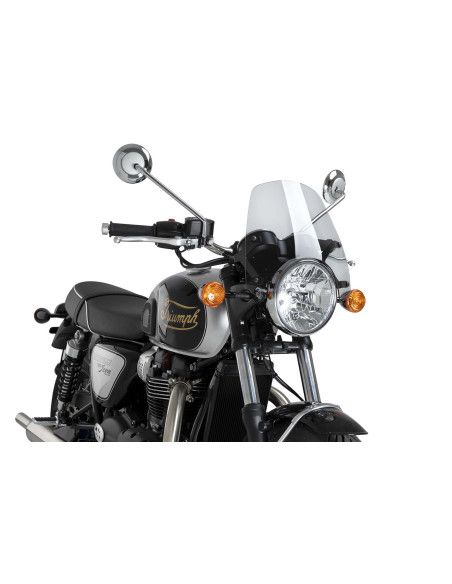 Puig naked ng sport fairing for triumph bonneville t100 02-16 transparent