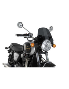 PUIG CUPOLINO NAKED N.G. SPORT PER TRIUMPH BONNEVILLE T100 21-26 FUME SCURO