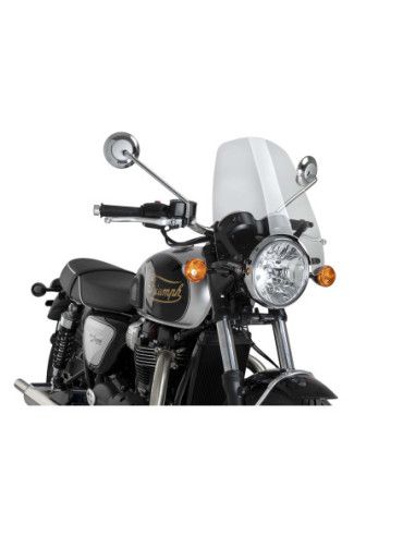 puig cupolino naked n.g. touring per triumph bonneville t100 22-25 trasparente