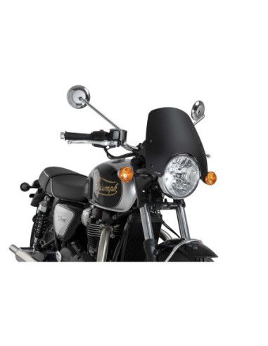 Puig naked ng sport fairing for triumph bonneville t120 16-25 matt black