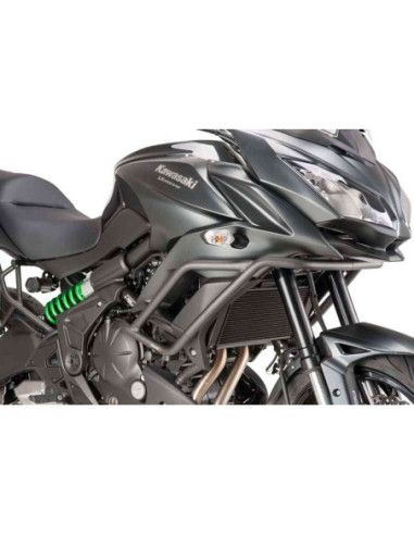 Defensas de motor Puig Kawasaki Versys 650 2025 negras