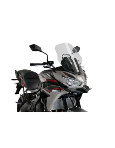 Pare-brise Puig Touring pour Kawasaki Versys 650 2025 transparent