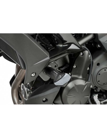Puig Rahmenschutzer Mod. R19 Kawasaki Versys 650 2025 Schwarz