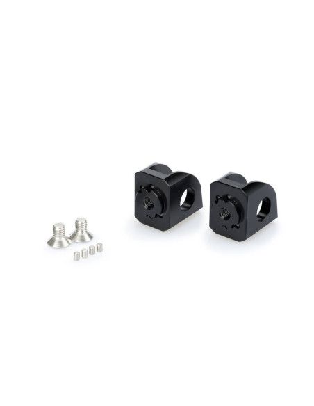 Puig adjustable rider footrest adapters Kawasaki Z650 RS 24-25 black