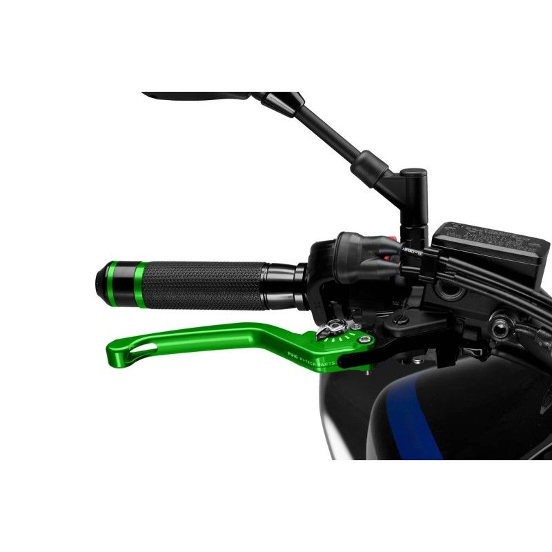 puig lever 30 brake fixed green and silver selector