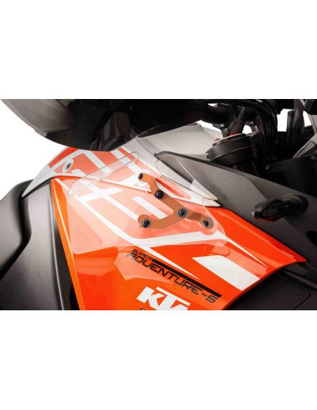 Deflecteur lateral superieur Puig pour KTM 1290 Super Adventure S 17-20 transparent
