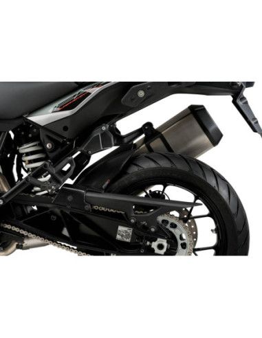 Garde-boue arriere Puig pour KTM 1290 S Super Adventure 17-20 aspect carbone