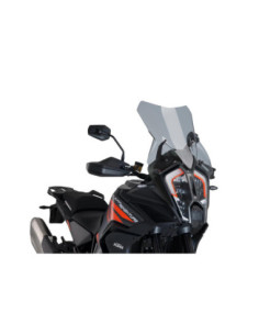PUIG CUPOLINO TOURING PLUS PER KTM SUPER ADVENTURE 1290 R 24-25 FUME CHIARO