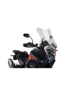 PUIG TOURING PLUS WINDSCREEN FOR KTM SUPER ADVENTURE 1290 R 24-25 CLEAR