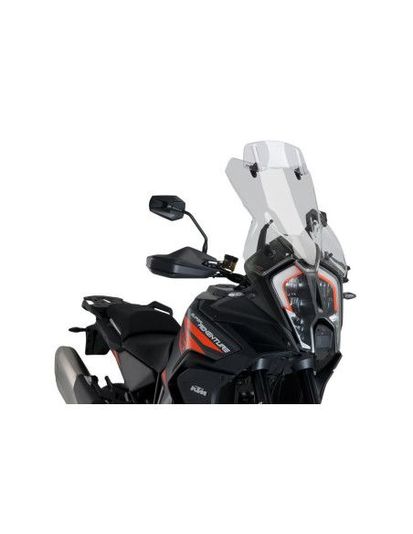 Pare-brise Puig Touring Plus pour KTM 1290 R Super Adventure 24-25 teinte fumee claire
