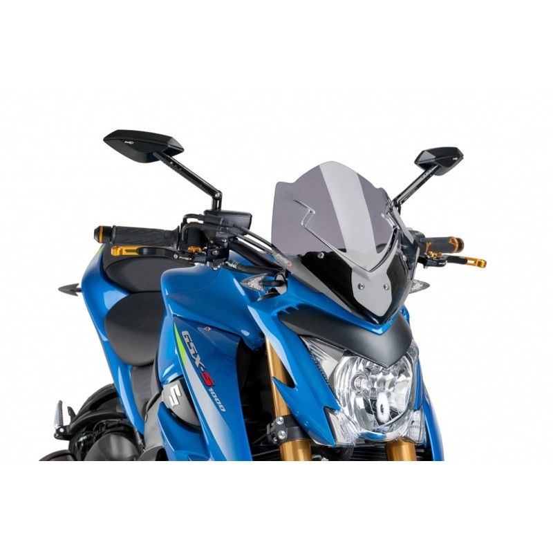 Cupula deportiva Puig Naked NG para Suzuki GSX-S1000 15-20 ahumada clara