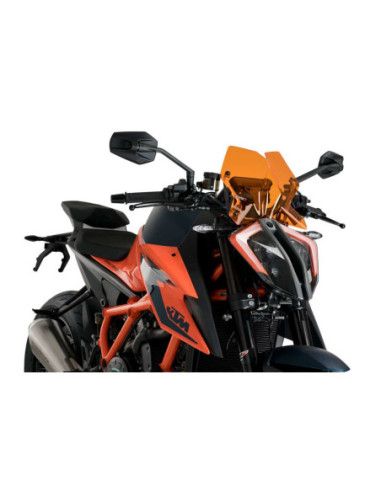 puig naked ng sport screen for ktm 1290 superduke r 22-24 orange