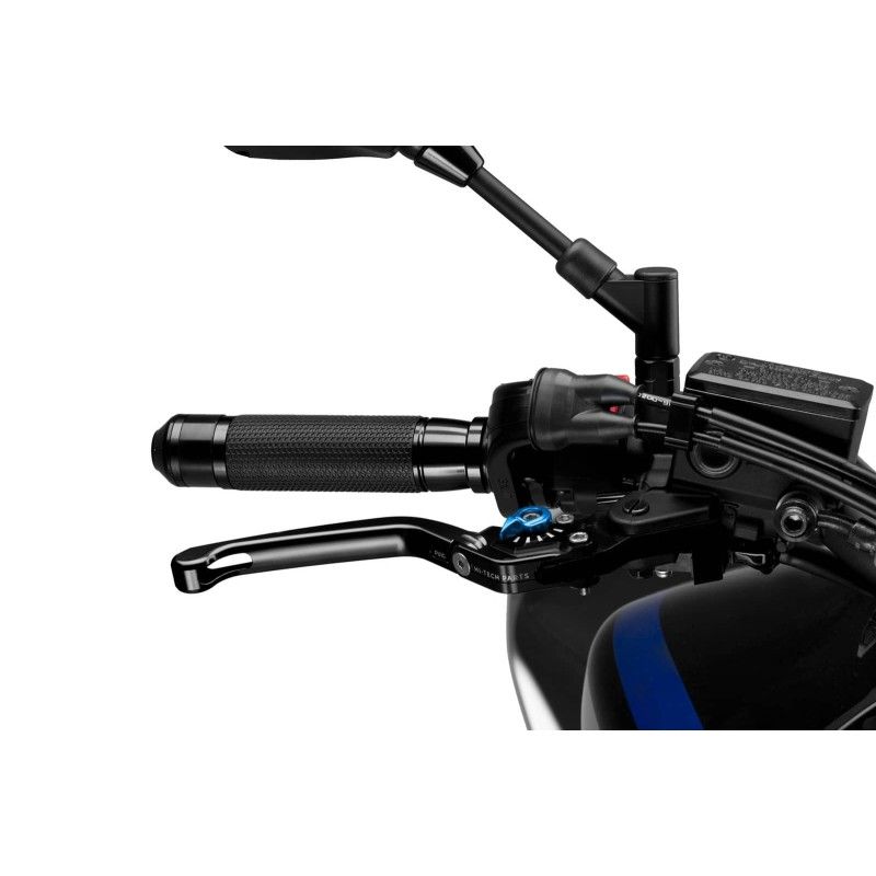 puig lever 30 brake folding black with blue selector