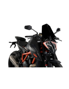 PUIG NAKED NG TOURING SCREEN FOR KTM 1290 SUPERDUKE R 22-24 BLACK