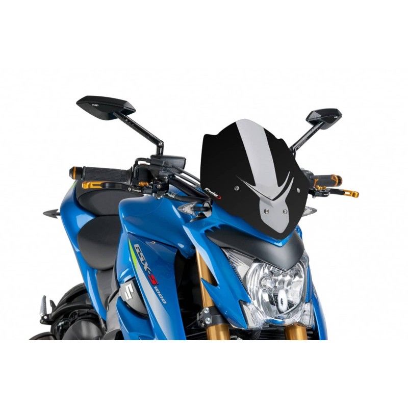 Puig Naked NG Sportscheibe fur Suzuki GSX S1000 15 20 schwarz