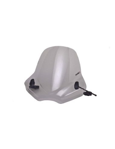 Puig Universal Touring II Windschutzscheibe fur KTM 690 Duke 14-15 hellgrau