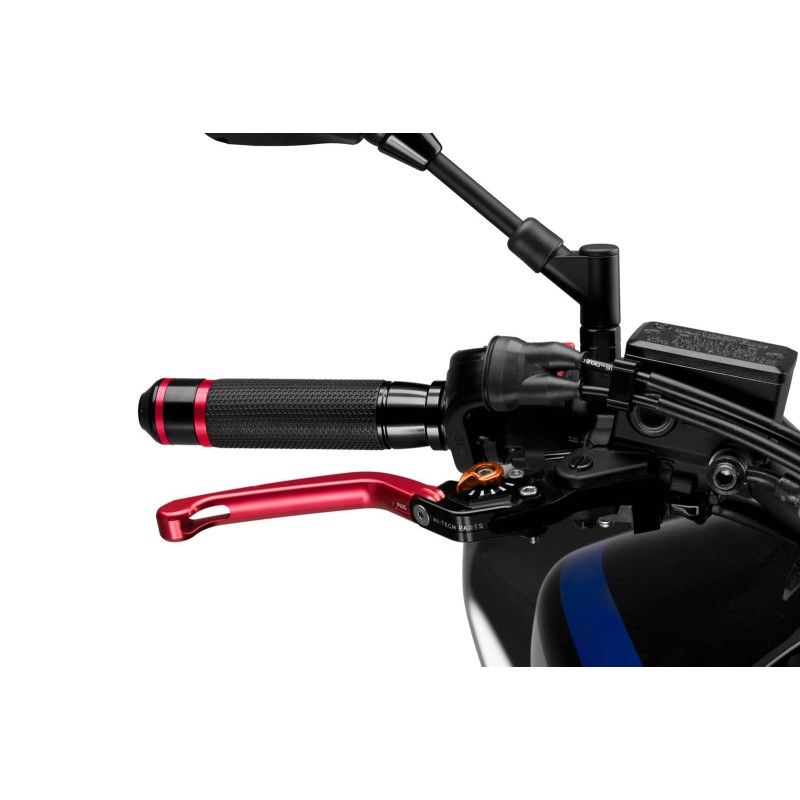 puig lever 30 brake folding red and selector orange