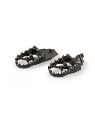 Estriberas Puig off-road para KTM 690 R Enduro 21-25 negras