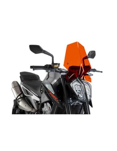 puig cupolino naked n.g. sport per ktm 790 duke 22-23 arancione