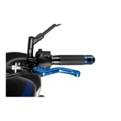 PUIG LEVER 3.0 FIXED CLUTCH SHORT BLUE WITH SILVER SELECTOR