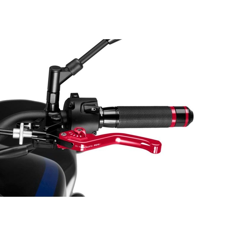 puig lever 30 clutch fixed short red with red selector