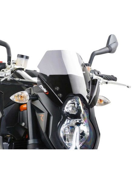 Puig naked ng sport windshield for ktm 990 superduke r 2008 light smoke