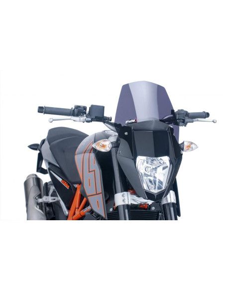 puig naked screen ng sport ktm 690 duke r 16-17 dark smoke