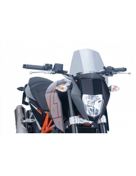 Puig Naked Screen NG Sport KTM 690 Duke 14-15 Light Smoke